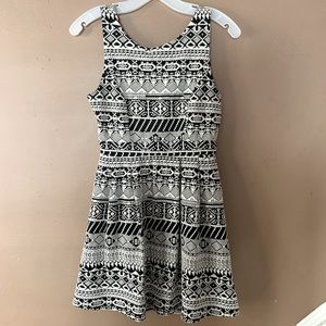 Black and White Dress